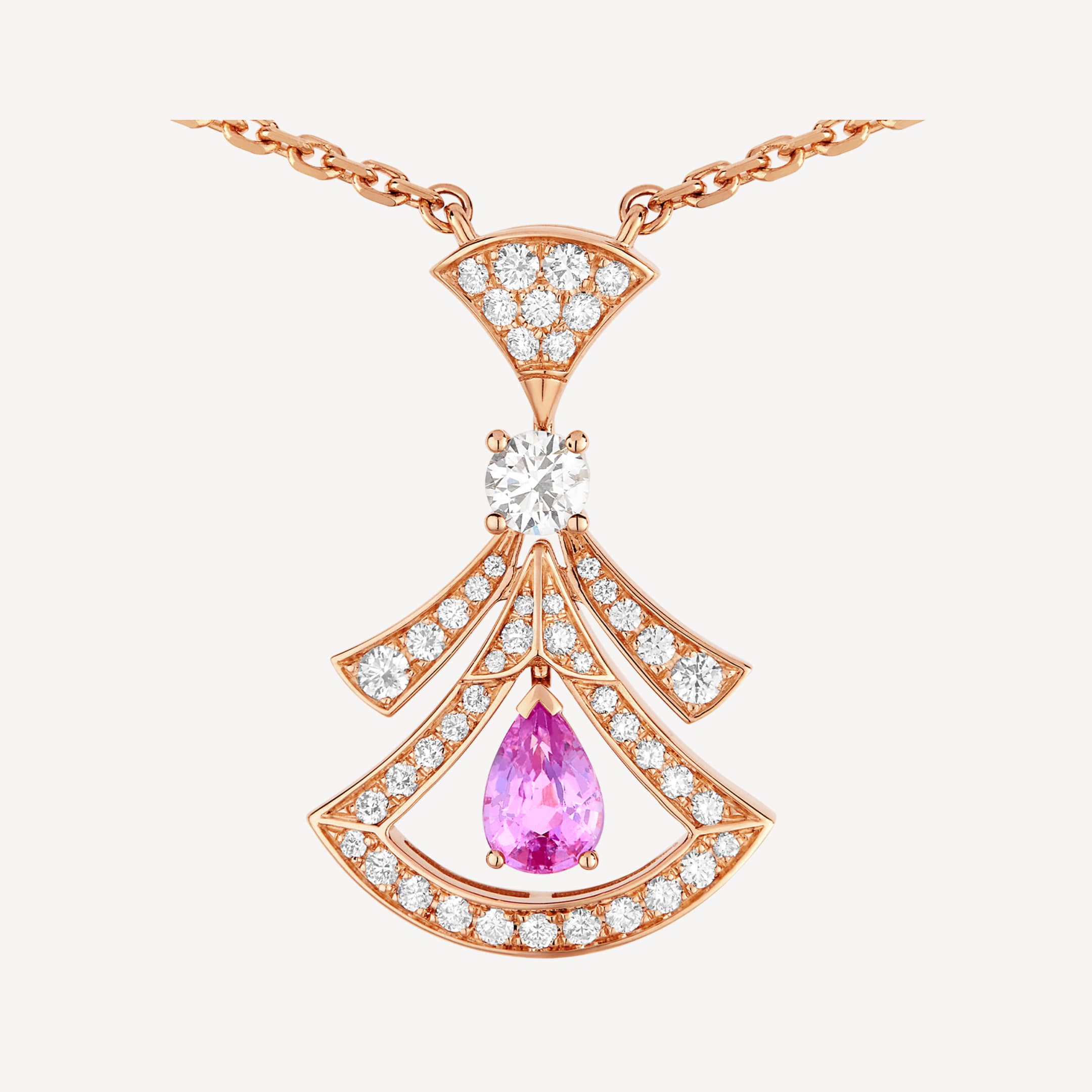 Bvlgari Dream Diamonds 18K Gold Necklace