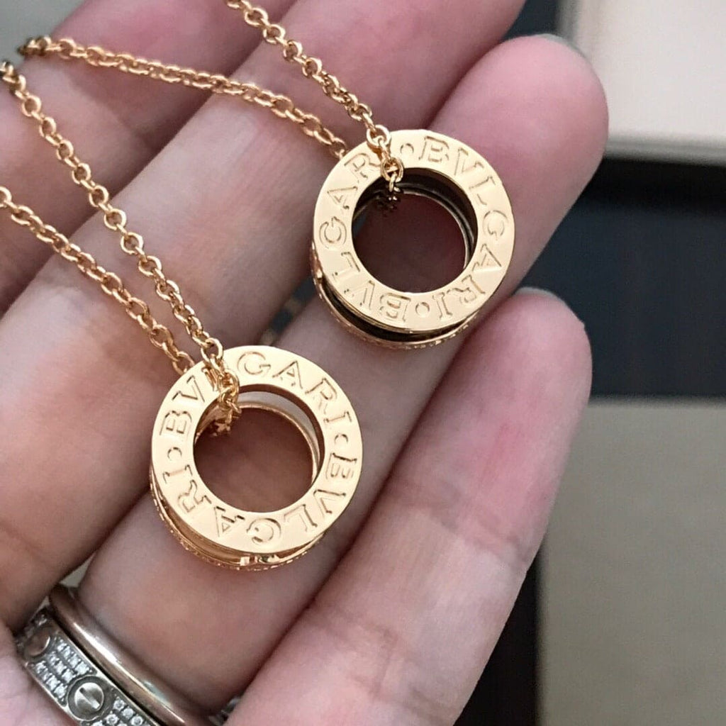 B.zero1 Edge Diamonds 18K Gold Necklace