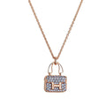Hermes Amulettes Constance Pendant 18K Gold Necklace